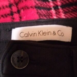 Calvin Klein & co size 6 black pants